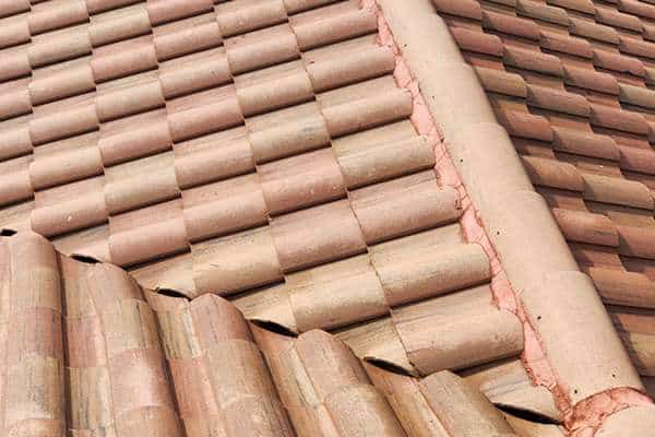 Clean roof after professional soft washing