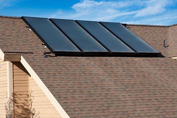 Solar panels cleaned by soft washing